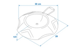 ProPlus 341355 Jockey Wheel Safety Wedge