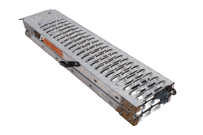 UNITRAILER ALR004B foldable ramps steel drive-on ramps for trailers 190cm 400kg set of 2