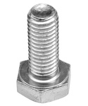 Bolt for mounting the support wheel M10x25, galvanized, class 8.8