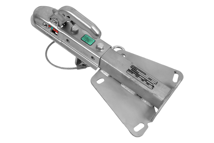 KNOTT KQ14-A+KZE7.5 ball hitch for a 750kg trailer with a V-type drawbar