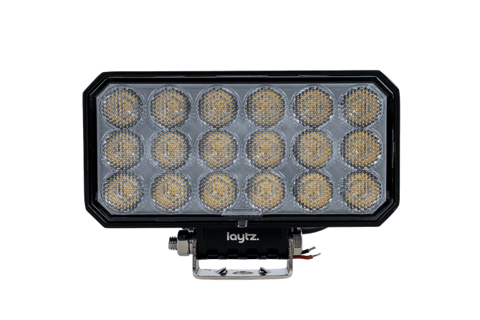 LED work lamp reflector LAYTZ LY7305 72xLED 7000lm rectangular