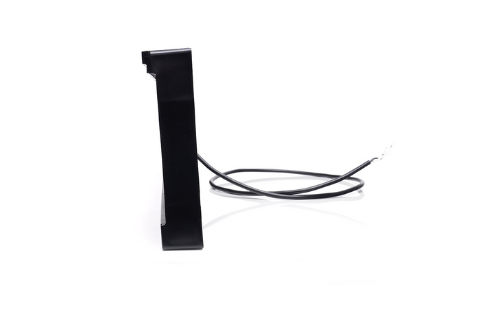 License plate frame with LED lighting WAŚ W253 2100 12/24V cable 2m