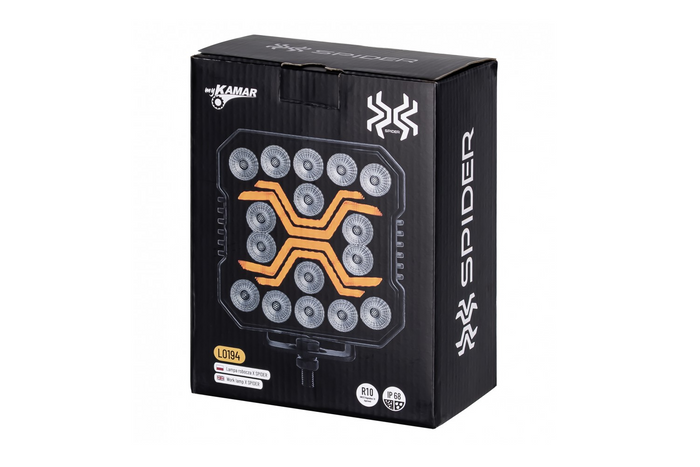 LED work lamp reflector KAMAR X-SPIDER L0194 16xLED 4200lm