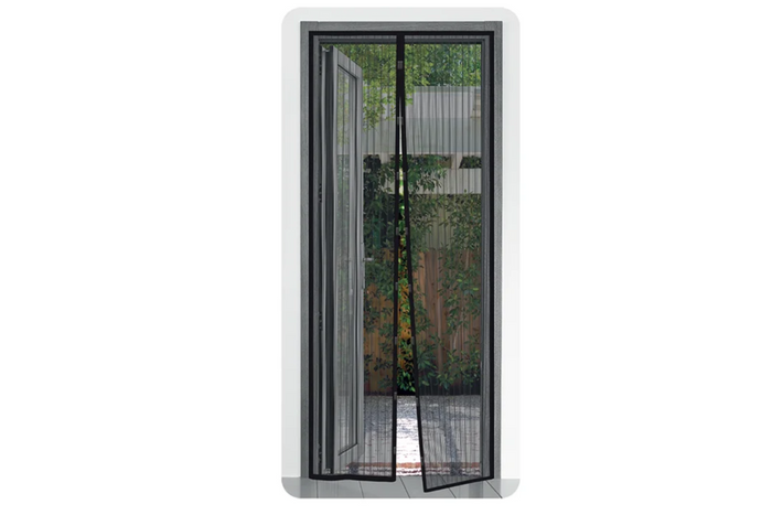 Magnetic mosquito net for doors ProPlus protective mesh (2x)210x50cm