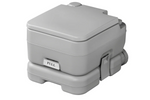 ProPlus 370415CR Portable Camping Toilet Gray 10L/10L