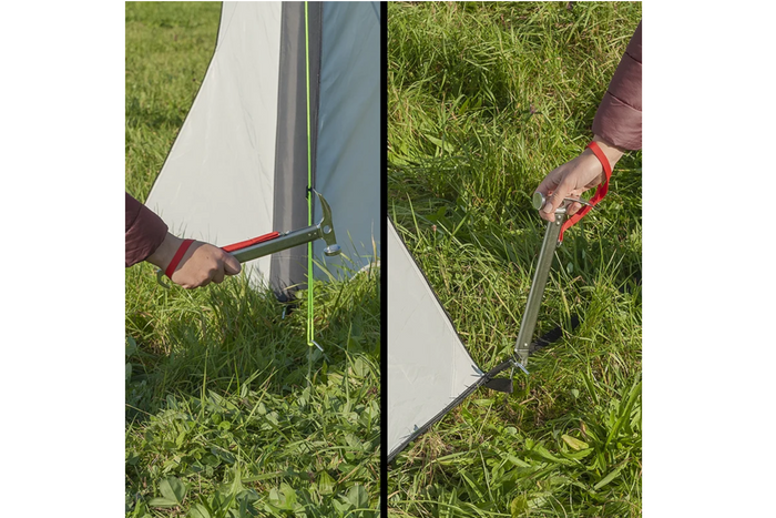 ProPlus 361751 Multi-Purpose Camping Hammer for Pulling Out Pegs