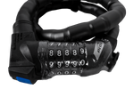 Reinforced bicycle lock with code PROFEX 81601, 90 cm long