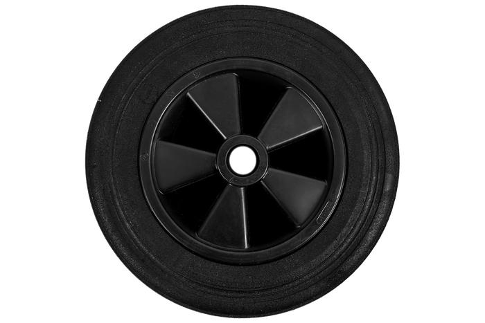 Spare wheel for WINTERHOFF 294364 solid rubber jockey wheel 200x50mm