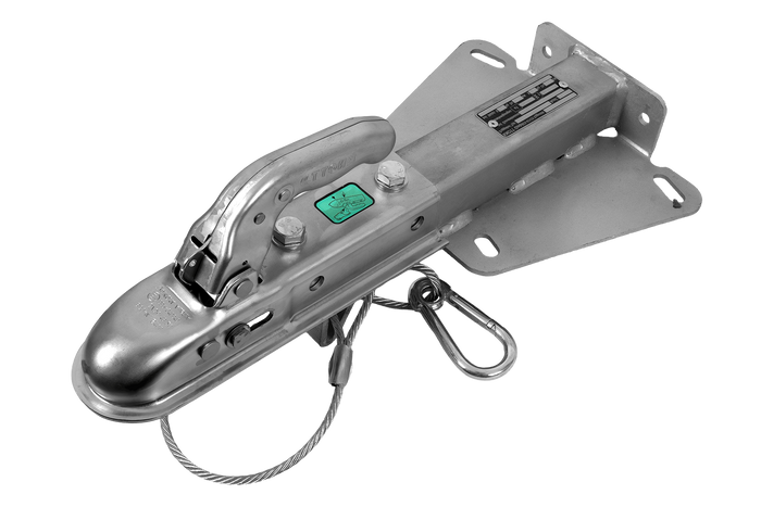 KNOTT KQ14-A+KZE7.5 ball hitch for a 750kg trailer with a V-type drawbar