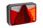 ASPÖCK MULTILED V rear lamp bayonet 8PIN 6 functions right