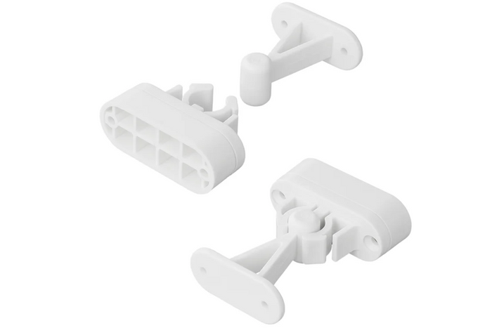 Caravan, camper door latch ProPlus 362622V02 white spring-loaded handle for holding the door