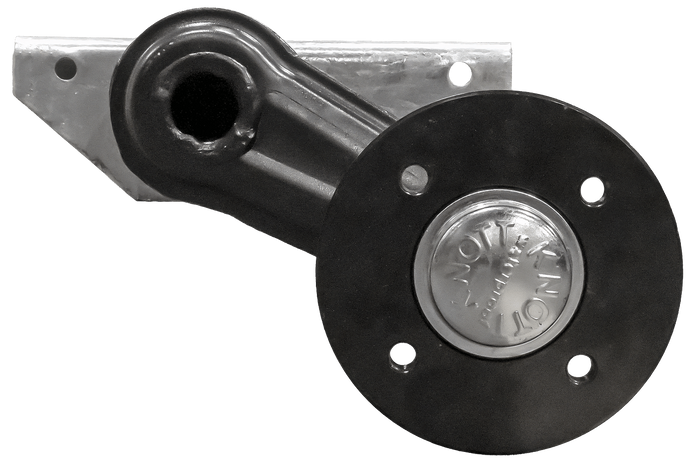 KNOTT VG7-L unbraked axle for boat trailer 750kg 1475mm 1766mm 4x100