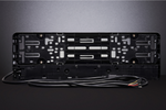 License plate frame with LED lighting TT TECHNOLOGY TT.11013 driving light and position light 12/24V 