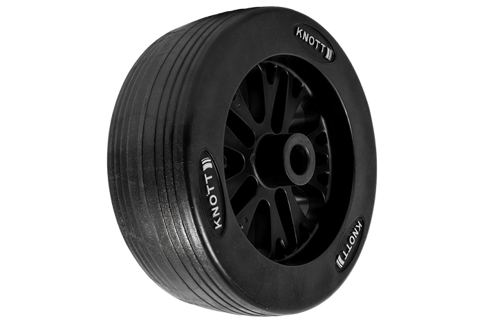 Spare wheel for the KNOTT 6D7691.002 jockey wheel, plastic, 210x75mm