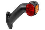 ASPÖCK SUPERPOINT II right marker lamp on a rubber arm with a side cable