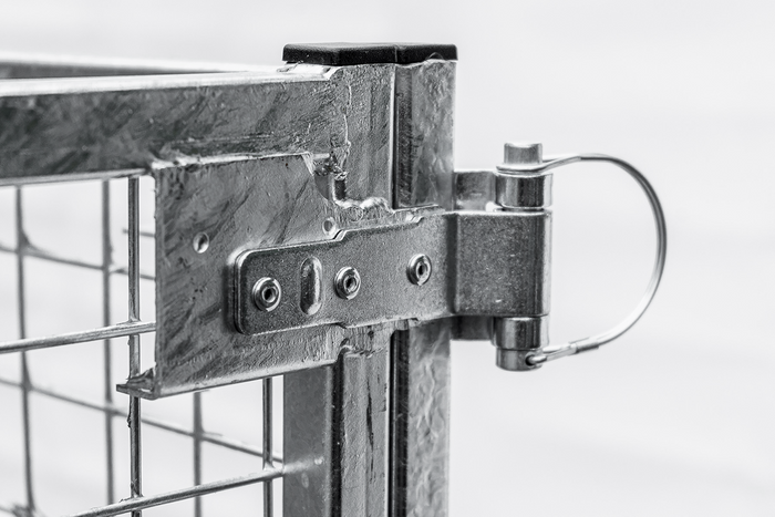 Detachable side hinge UNITRAILER BSCH 30-2 trailer side mounting