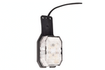 ASPÖCK FLEXIPOINT LED right marker lamp with bracket white/red