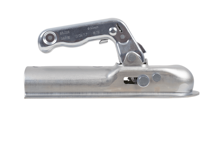 CHOOYO JD.00.53.005 ball hitch for 800kg trailer with 50mm tubular drawbar