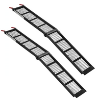 ProPlus 390094 foldable ramps steel drive-on ramps for trailers 203cm 680kg set of 2