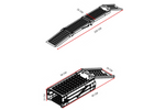 UNITRAILER ALR005 foldable ramps steel drive-on ramps for trailers 200cm 500kg set of 2