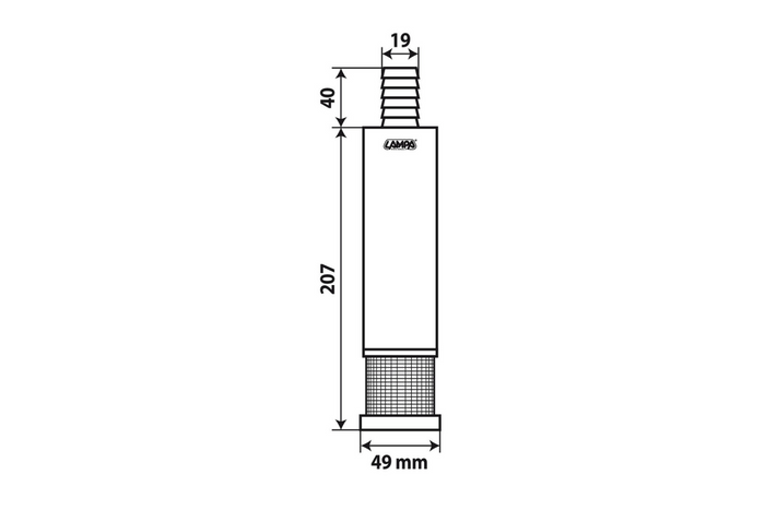 Electric submersible pump LAMPA 12V 30L/min
