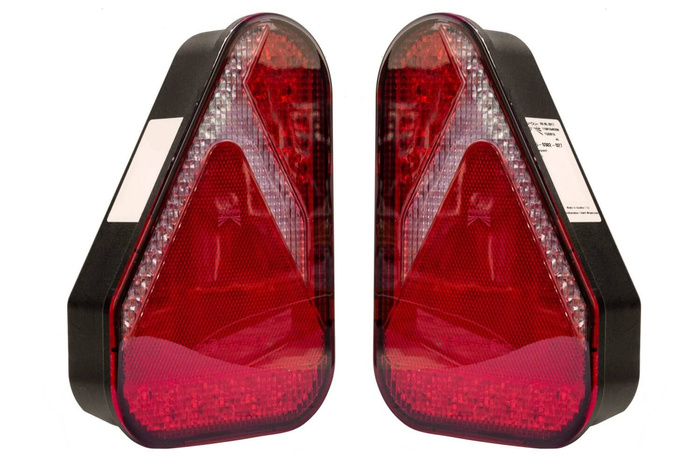 Multifunction rear lamp set Aspöck Earpoint LED 8-pin LEFT and RIGHT
