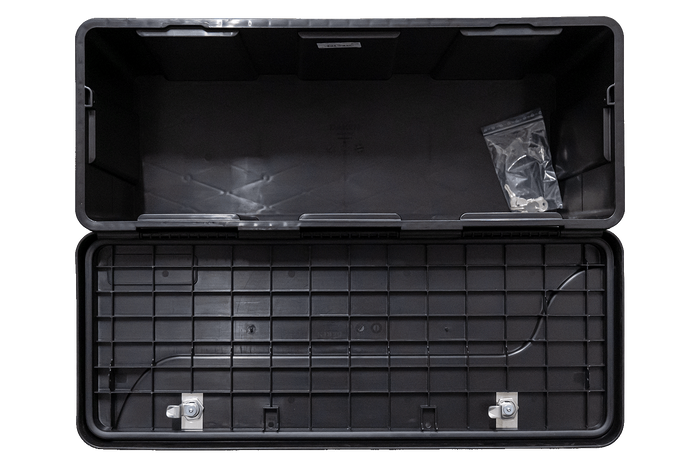 OUTLET Tool box DAKEN 82203 BLACKIT 750x300x355mm 50.6l