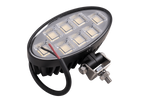 LED work lamp reflector TT TECHNOLOGY BLACK TT.13417 160xLED 8900lm oval