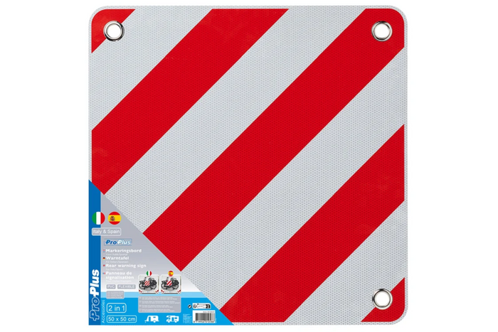 ProPlus 361234V01 rear warning sign double-sided board 50x50cm