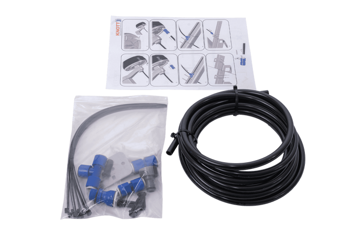 Brake flushing system for single axle KNOTT 200x50 type 20-2425/1