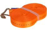 Set of four UNITRAILER 12m/25mm/1t orange transport belts with tensioner