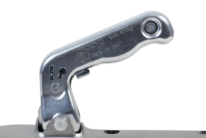 CHOOYO JD.00.53.005 ball hitch for 800kg trailer with 50mm tubular drawbar