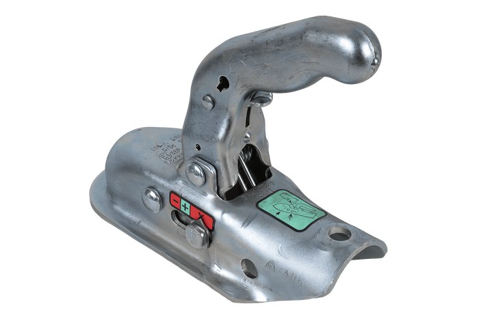 KNOTT KK14-A ball hitch for a 1400kg trailer with a 50mm tubular drawbar