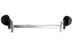 KNOTT VGB18MV braked axle for trailer/carrier 1800kg 1300mm 1800mm 5x112